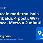 Bilocale Moderno Isola-garibaldi, 4 Posti, Wifi Veloce, Metro A 2 Minuti * Milán