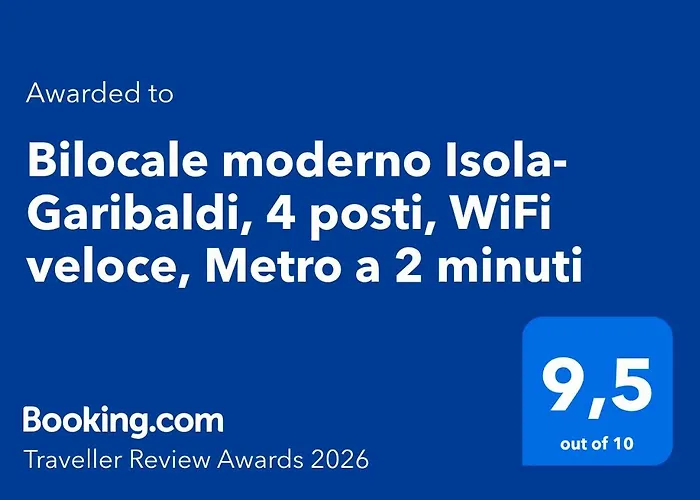 Bilocale Moderno Isola-garibaldi, 4 Posti, Wifi Veloce, Metro A 2 Minuti * Milano